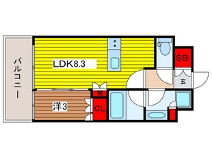 仮）ドゥーエ大宮Ⅱの物件間取画像